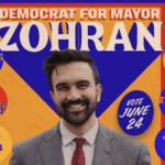 Mamdani campaign poster
